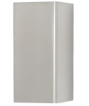 6" Height Stainless Wall Base Outside Corner 18 ga. T304 #4 Finish